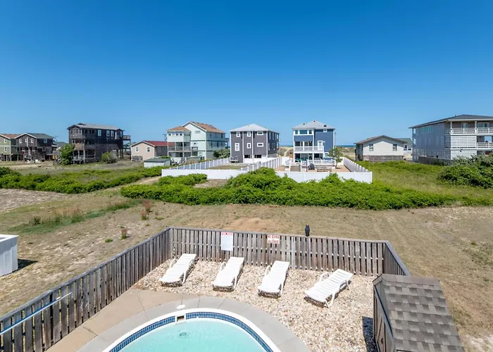Carolina Kai II - Kitty Hawk Mp 3, 228 Yards To Beach, Ocean View, Pool, Hot Tub