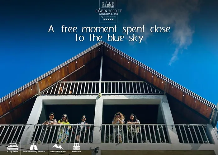 Cabin 7000 Feet - A Cozy Mountain View Retreat In Nuwara Eliya