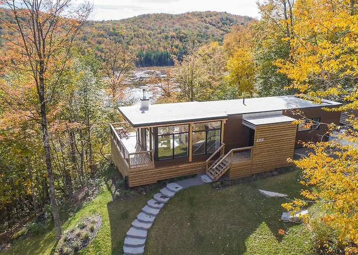 Modern Chalet With Mountain And Lake View By Reserver.Ca