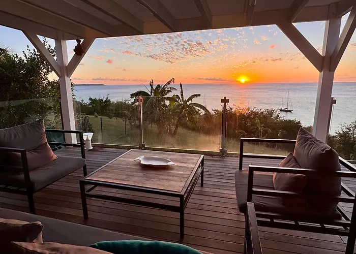 Villa D'Happy Bay - Panoramic View Of Caribbean And Sunsets