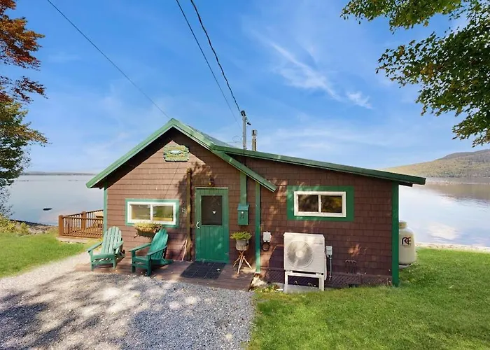 Dog-Friendly Lakefront Cabin With Private Dock, Epic Views Of Lake & Mt Kineo