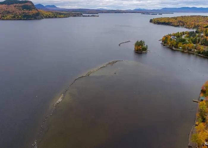 Dog-Friendly Lakefront Cabin With Private Dock, Epic Views Of Lake & Mt Kineo
