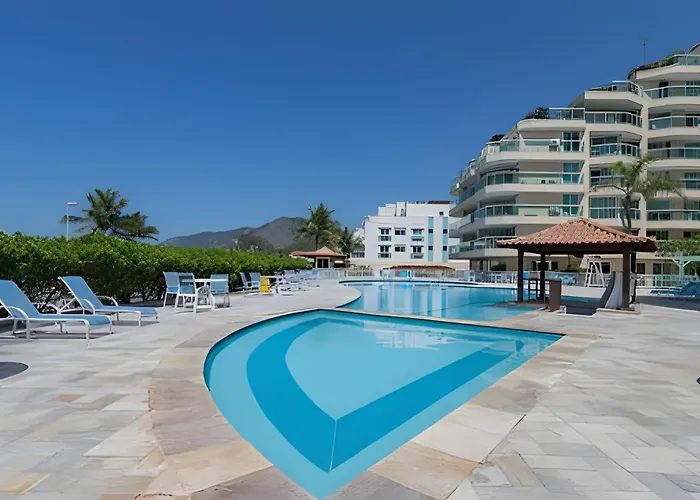 Apart hotel a Beira Mar na praia do Recreio