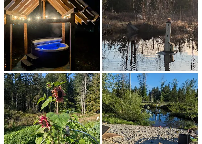 Mushroom Cabin On Homestead W Hot Tub