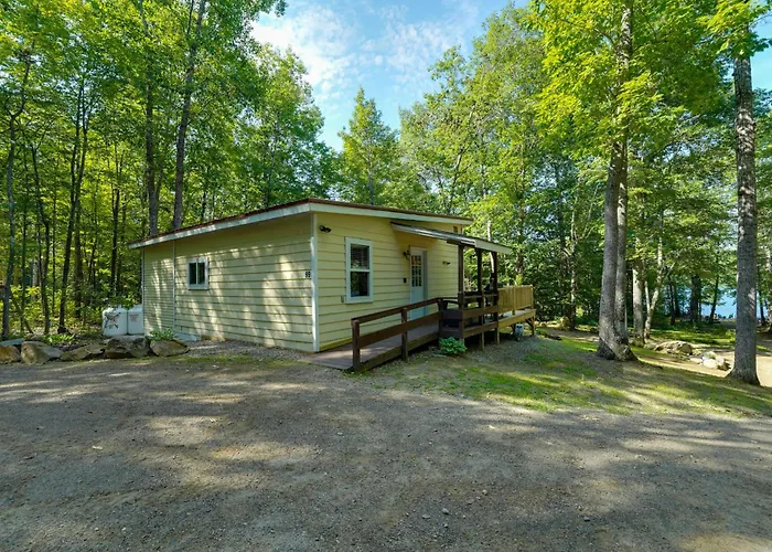 Private Dock & Deck: Tranquil Dam Pond Cottage!