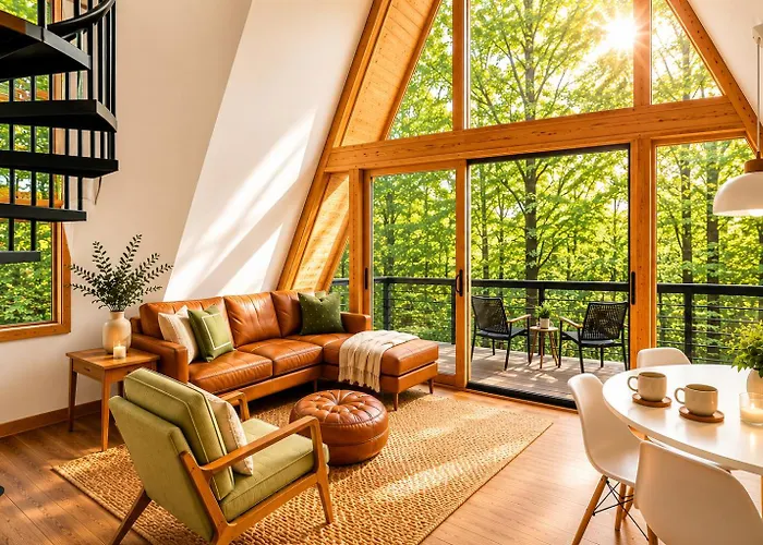 White Oak Haven-Cozy Forest A-Frame Near Bentonville