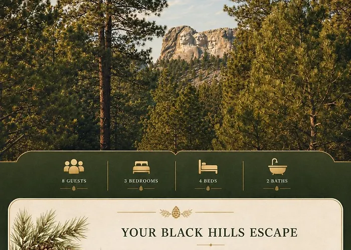 Grizzly Bear Creek- Mt Rushmore Views- Hot Tub