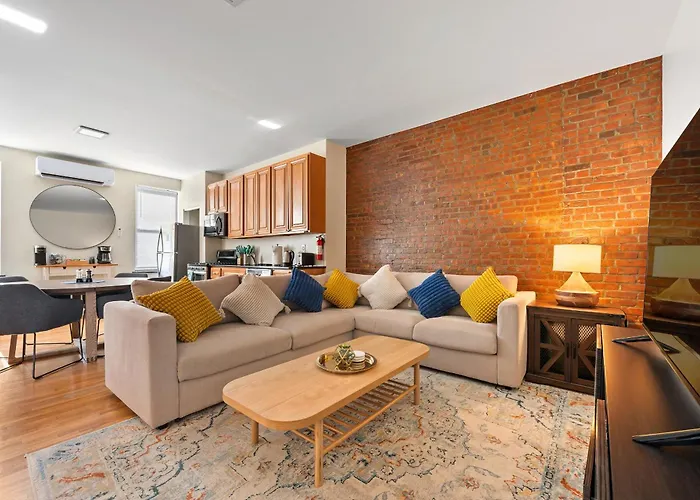 2 Bedroom Jersey City Historic Brownstone 10 Min To Nyc