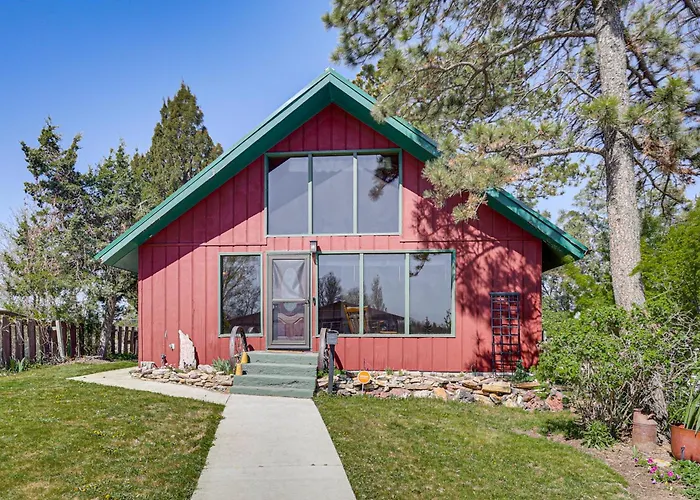 Private Deck + Hot Tub: Central Dickinson Home