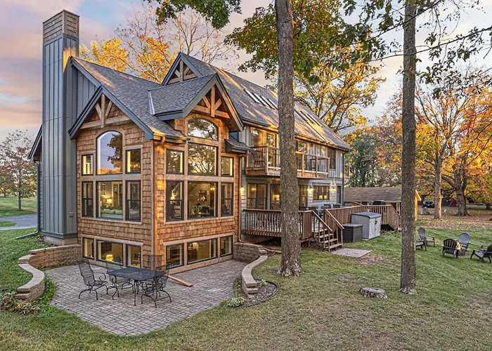 Balsam Lake Cabin - Game Room, Large Dock, Sunsets