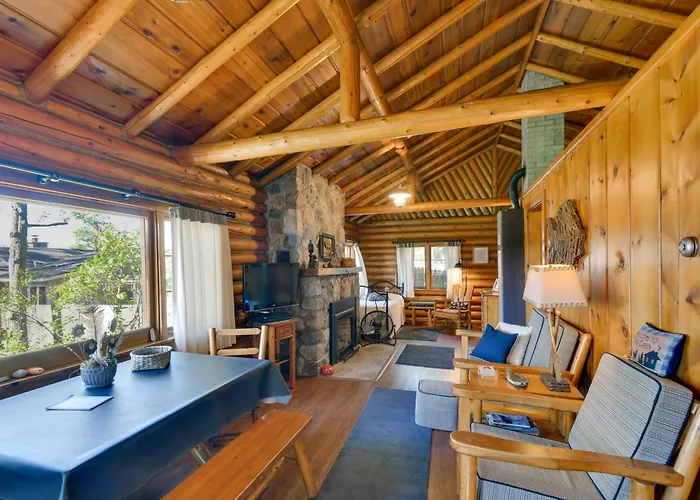 On All-Sports Lake! Lewiston Cabin W/ Boat Dock