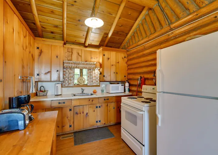 On All-Sports Lake! Lewiston Cabin W/ Boat Dock