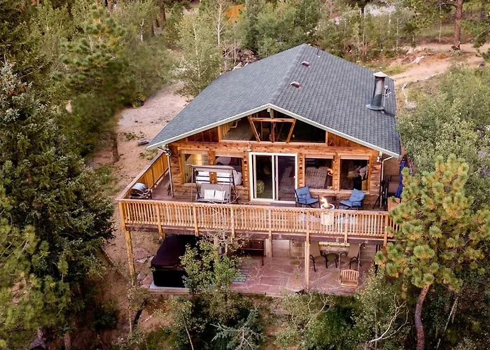 Romantic Escape 1 Hr From Denver. Views! Hot Tub!