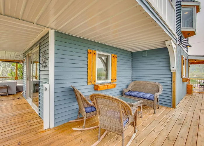 Bayfront Home! Dock, Deck, Hot Tub, & Fire Pit