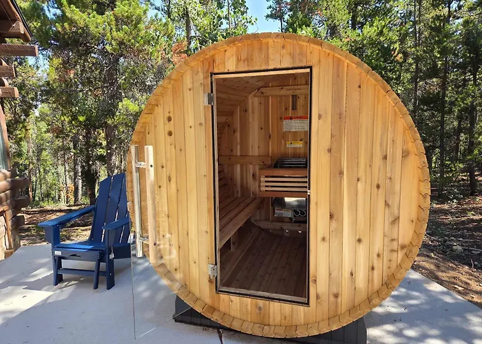 Cozy Updated Cabin W Barrel Sauna Ev Charger