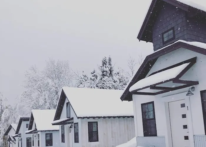 The Lupine | Cross Stone Cabins • Walk To Rangeley Lake