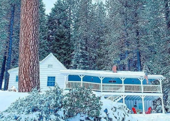 Snowy Cabin: Generator, Firewood & Hwy 108