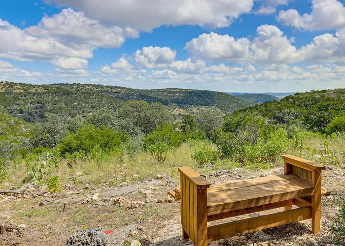 Fire Pit, Views: Peaceful Texas Hill Country Cabin