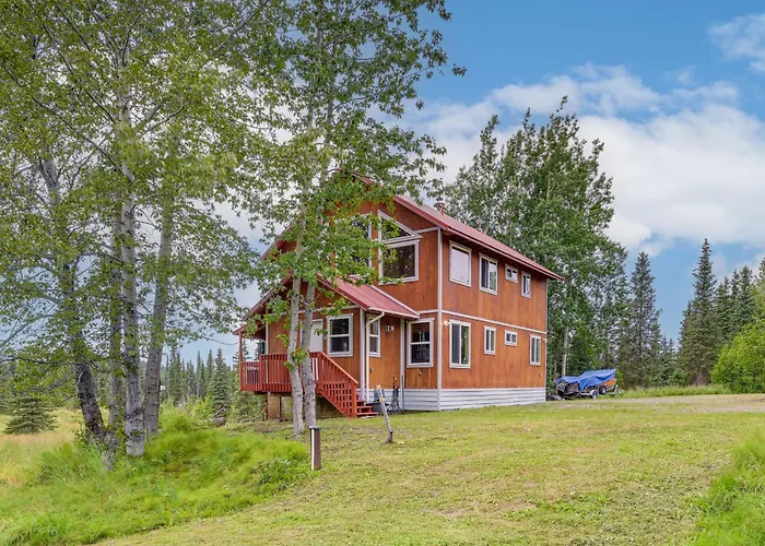 5 Mi To Kasilof River: Forest-View Retreat W/ Deck