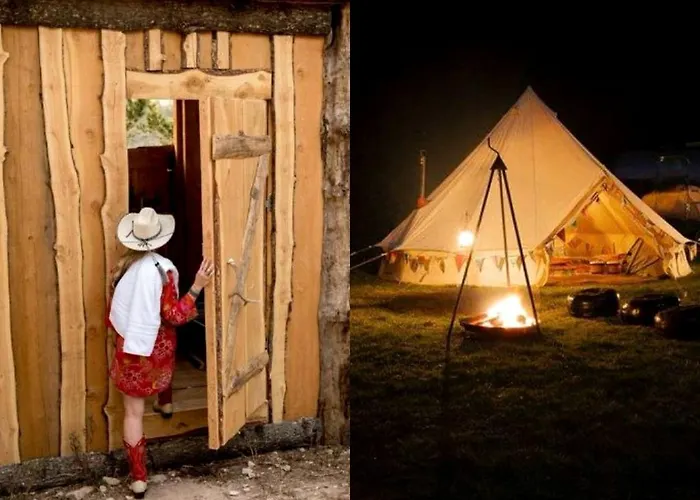 Western-Style Bell Tents For An All-Inclusive Camping Experience In Utica, Montana