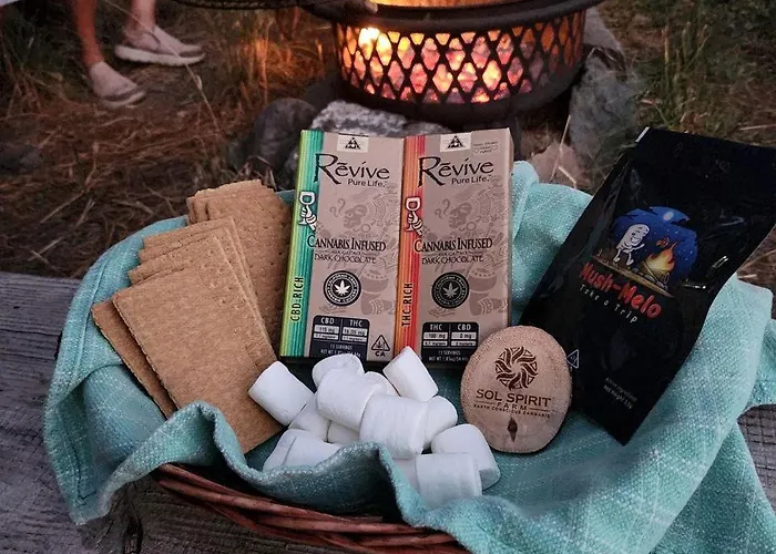 Cozy Off-Grid Bell Tent Glamping Retreat On A Regenerative Farm In Willow Creek, California