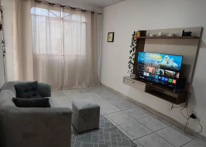 Casa Com Dois Quartos, Conforto E Privacidade
