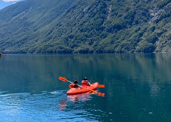 Off-Grid Lake Espolon, Boat-Only, Patagonia