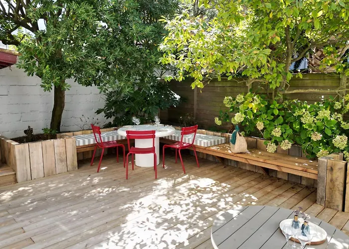 Cocoon Keyweek Holiday House With Lovely Patio In Biarritz City Center