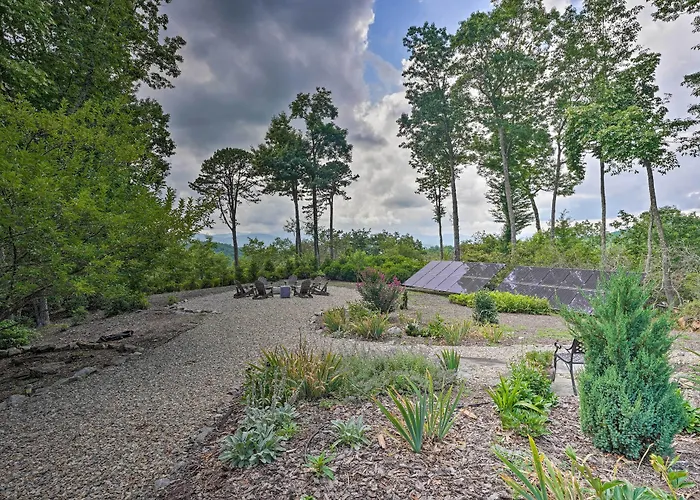 Grand Pisgah Forest Home On Secluded 5 Acres!