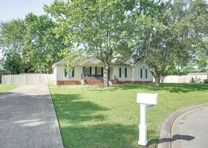 Above-Ground Pool & Backyard At Murfreesboro Home!