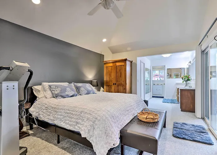 Wine Country Retreat At Private Creekside House!
