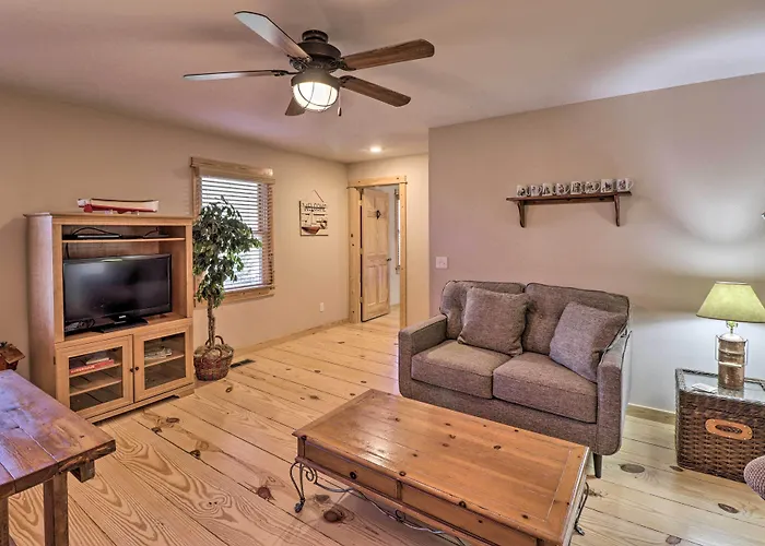 Beaver Lake Retreat W/ Game Room & Spacious Deck