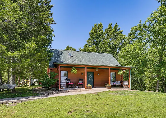 Hillside Cabin On 43 Acres W/ Private Lake & View!