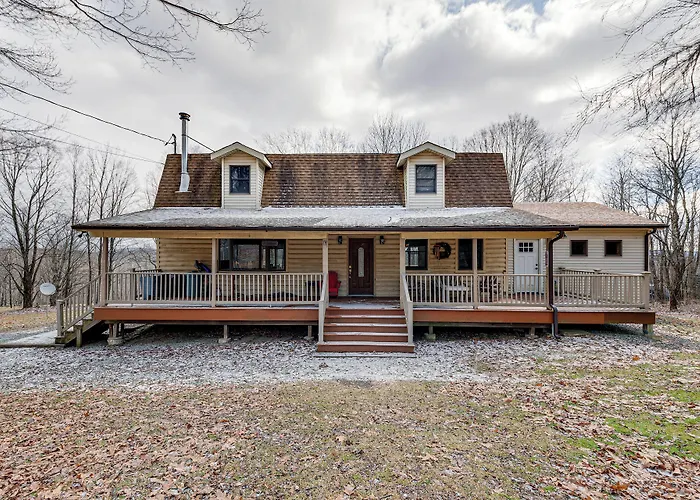 2 Mi To Elk Mountain: Poconos Escape On 11 Acres!