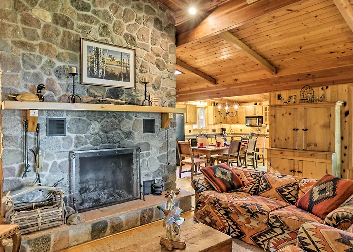 Rustic Cozy Cabin On Island Lake W/ Fire Pit, Dock