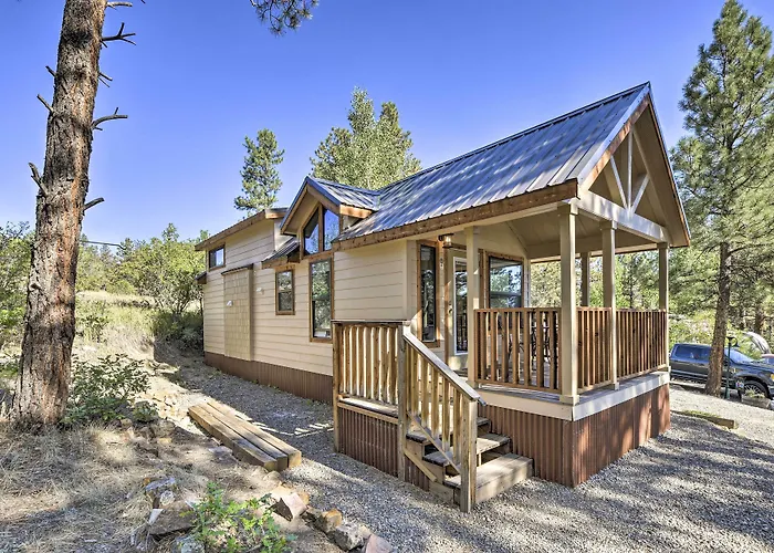 Roomy Pagosa Springs Tiny Cabin: 1 Mi To Downtown