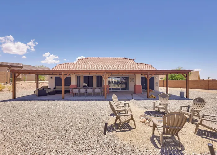 Bullhead City Oasis W/ Fire Pit + Mtn View!