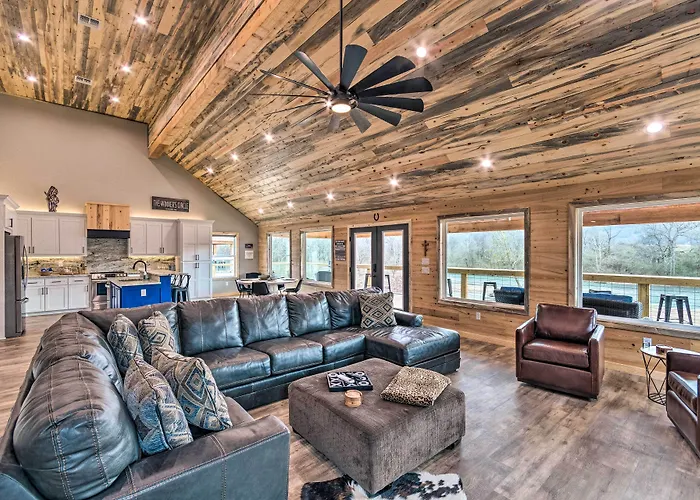 Upscale Riverfront Home W/ Fire Pit!