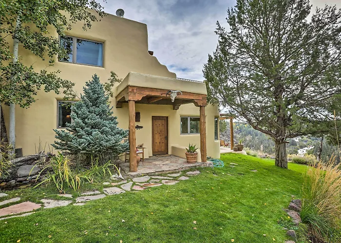 Adobe Home - River & Mtn Views W/ Hot Tub!