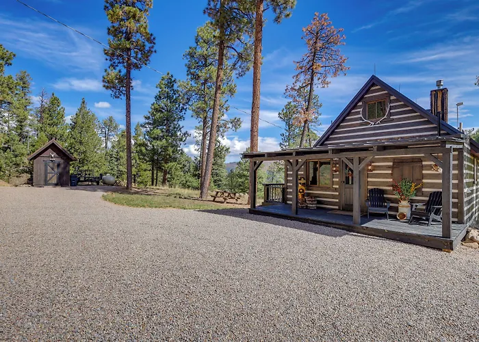 Jemez Springs Cabin W/ Stunning Mtn Views!