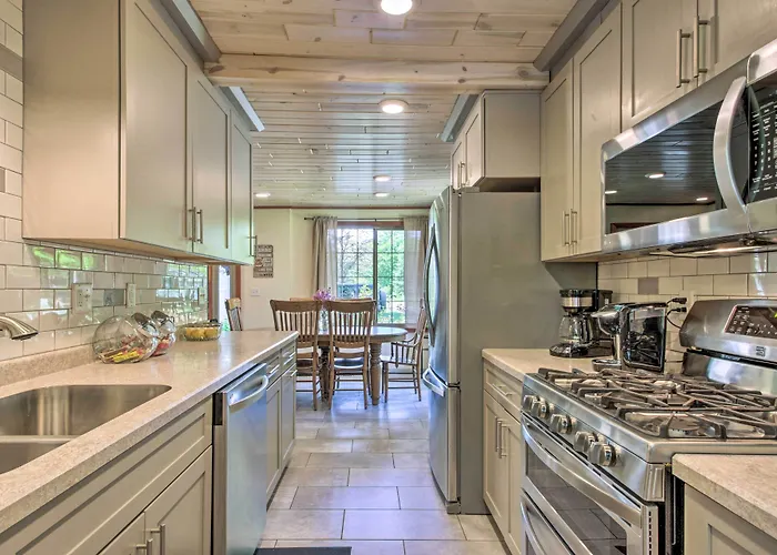Retreat W/ Lake Access & Private Boat Dock!