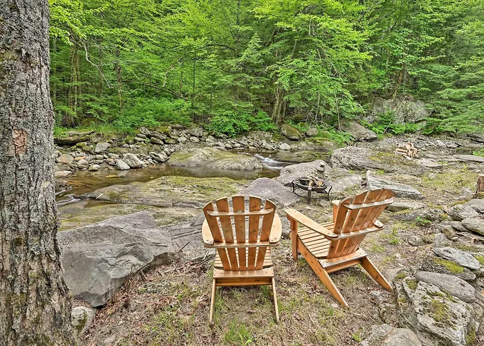 Beautiful Jay Peak Home Near Creek & Waterfalls!