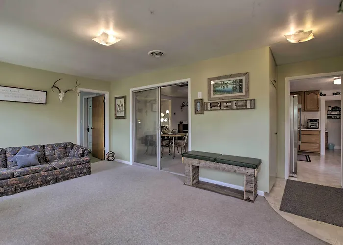 Walkable Ten Sleep House W/ Patio & Sunroom!