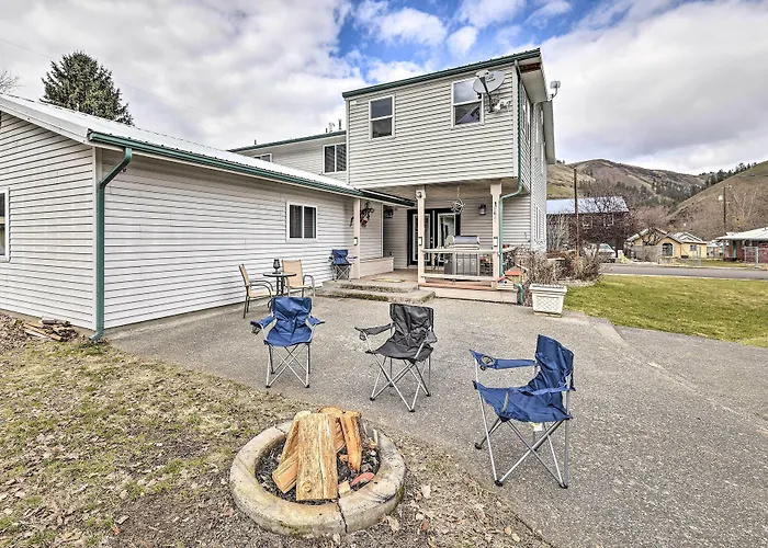 Kooskia Sanctuary W/ Patio, Fire Pit & Grill!
