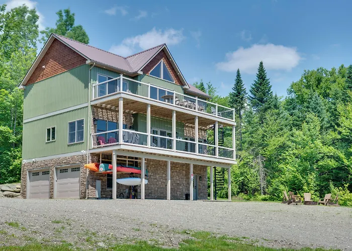 Rustic 3-Story Pittsburg Cabin W/ Lake & Mtn Views