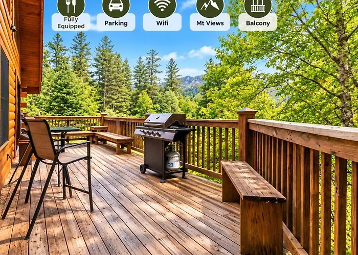 Boone Fall Cabin Near App State With Soaking Tub And Blue Ridge Escape