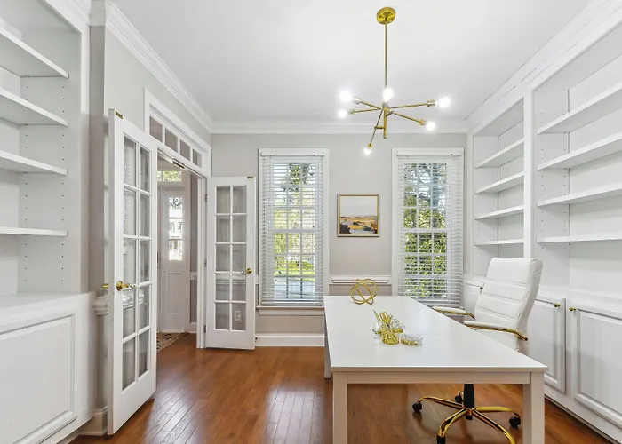 Bright Clayton Home With Screened Deck!