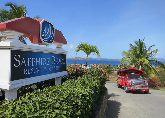 Luxury Beachfront Duplex Villa On Sapphire Beach V