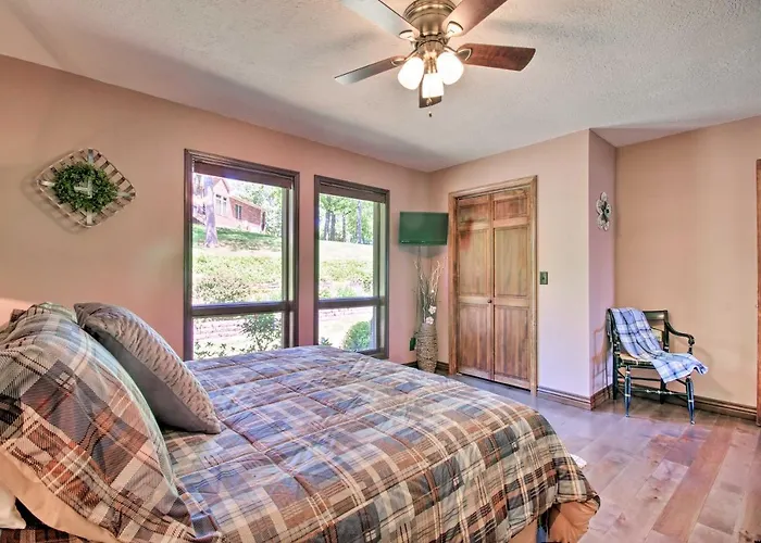 Lake Norfork Home With Waterview Patio And Balcony