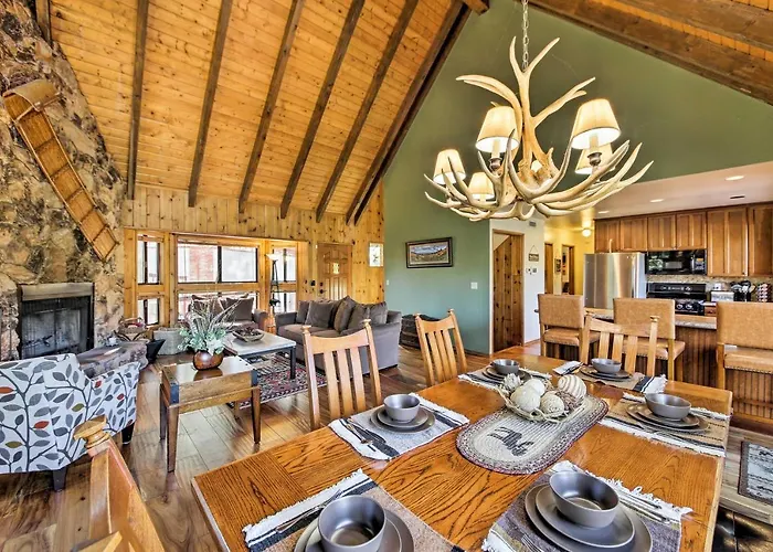 Spacious Lake Arrowhead Home W/ 2 Decks & Views